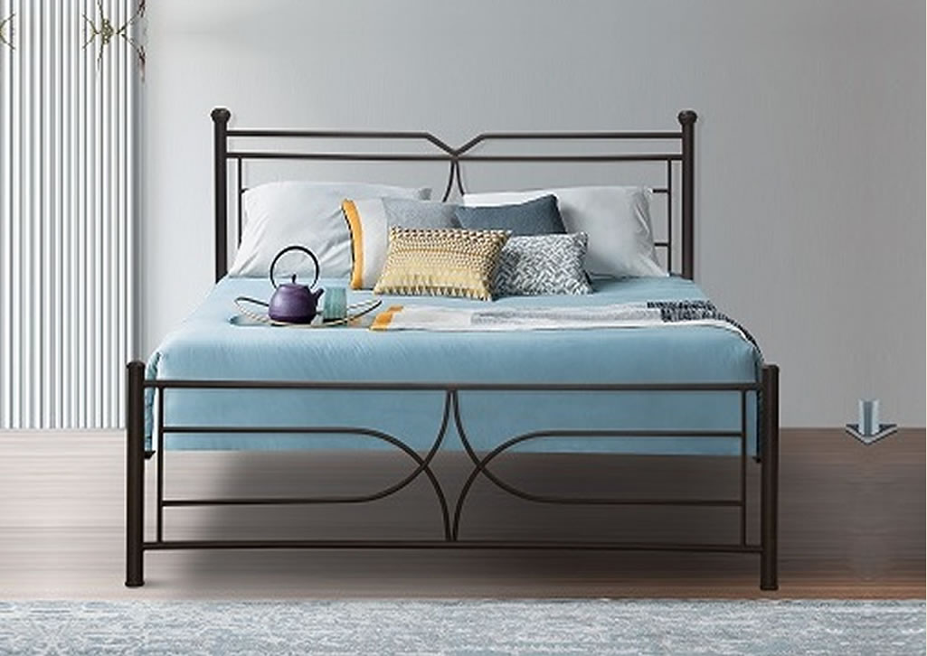 Μεταλλικό Κρεβάτι με στρώμα