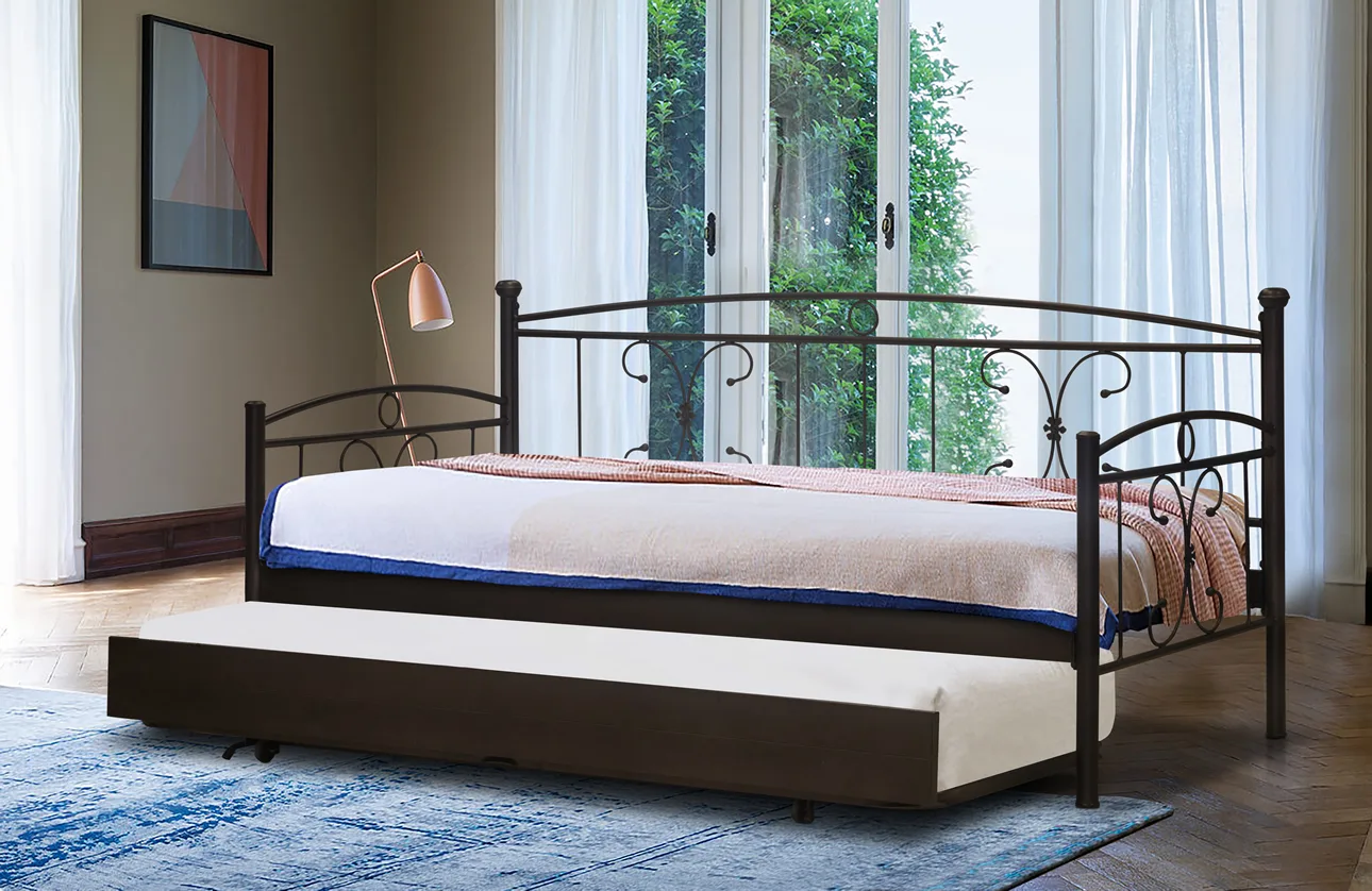 Μεταλλικός Καναπές Κρεβάτι Με Συρόμενο Μηχανισμό Νο 43