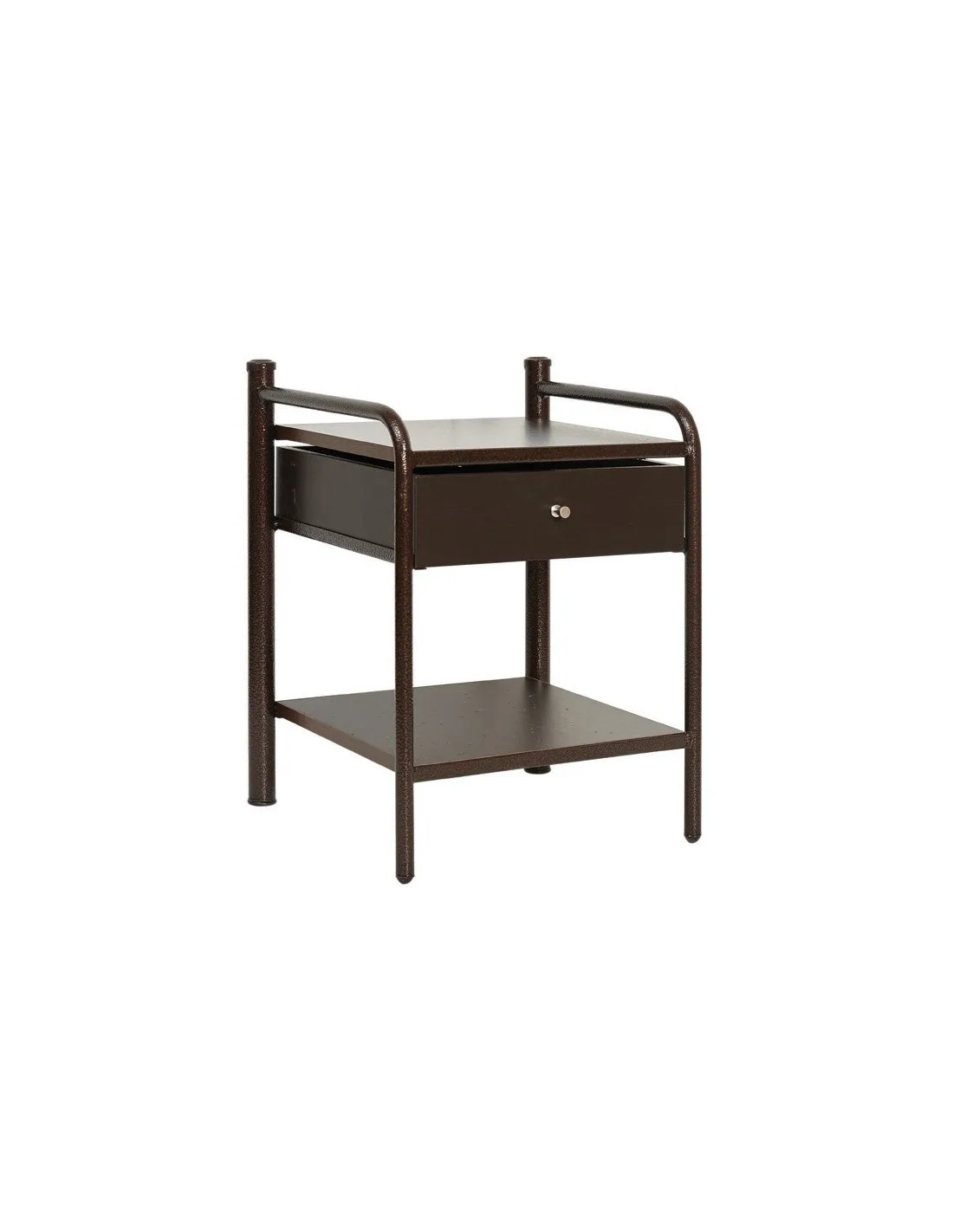 Κομοδίνο Μέταλλο-Ξύλο Ν 4 - Image 2