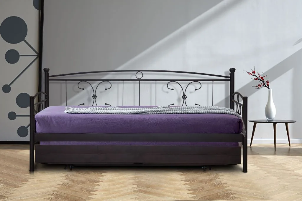 Μεταλλικός Καναπές Κρεβάτι Με Συρόμενο Μηχανισμό Νο 43 - Image 2